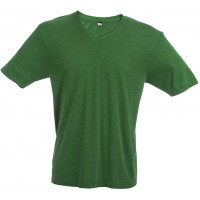 T-SHIRT DECOTE V M/CURTA VERDE MATIZADO ATHENS